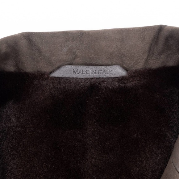 Rare Handmade Loro Piana Calfskin Mink Fur Jacket Men's 50 (Medium) - Picture 8 of 16